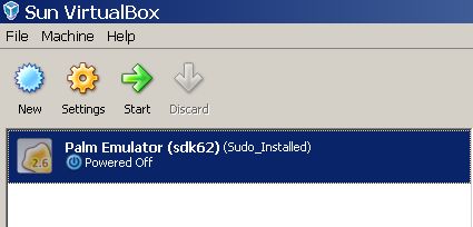 Start from Virtualbox