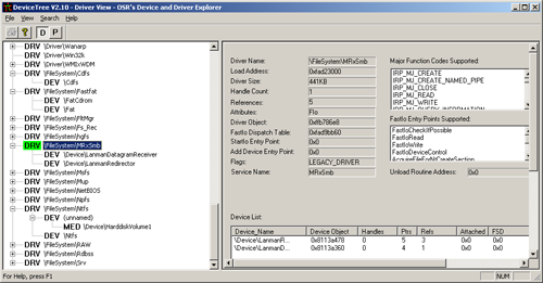 Removing the driver from device tree