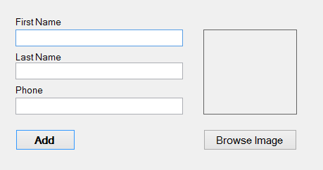 Win Form: Demo application