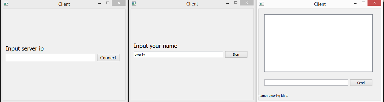 RPC using QT: sample chat application