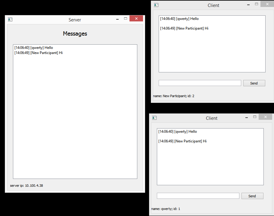 RPC using QT: sample client-server application