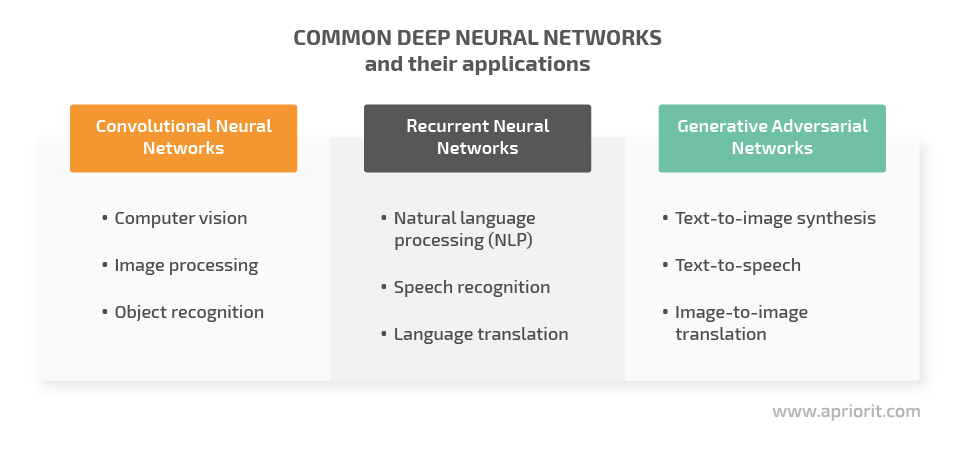 popular deep neural networks