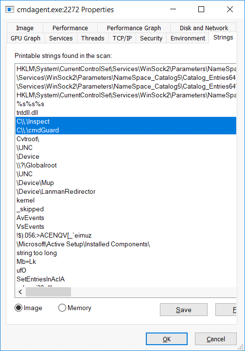 cmdagent properties