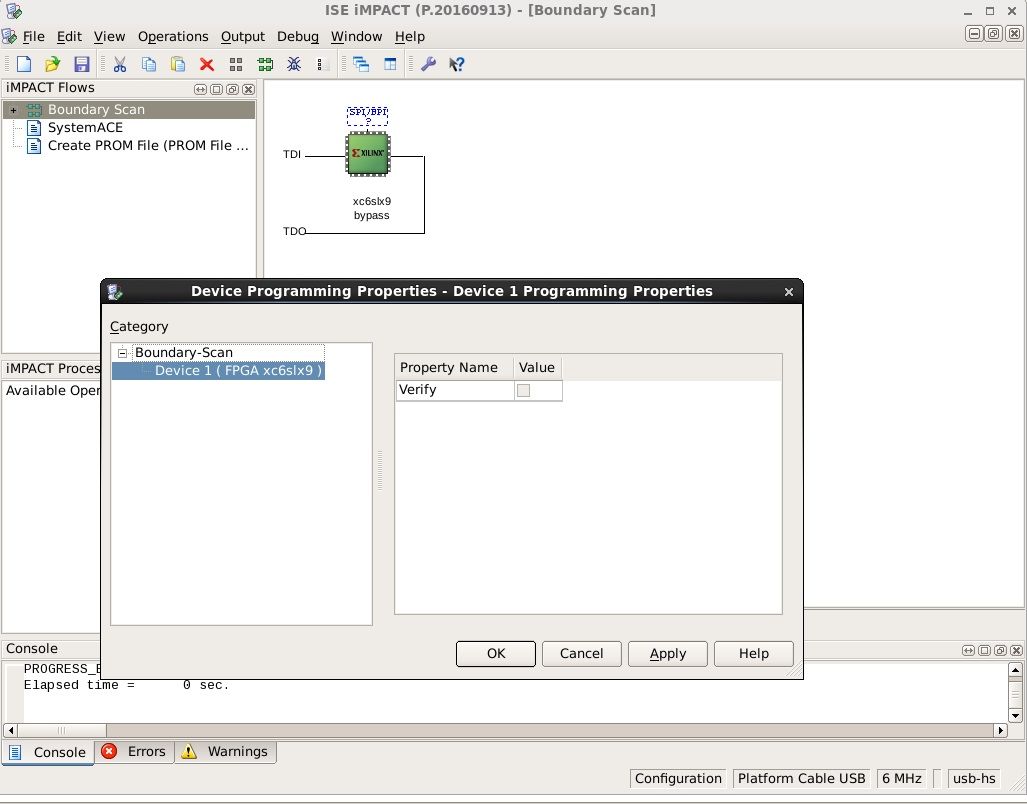 FPGA VGA Impact Tool