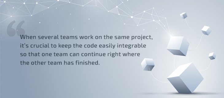  Code integrability between teams