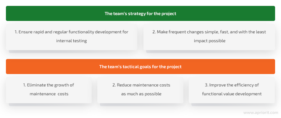team-strategy-and-goals-for-project