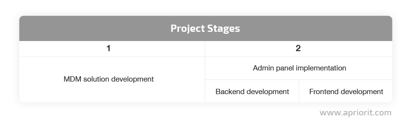  MDM development process