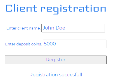 3 client registration