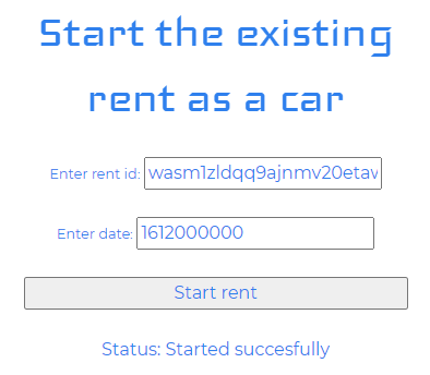 6 start rent