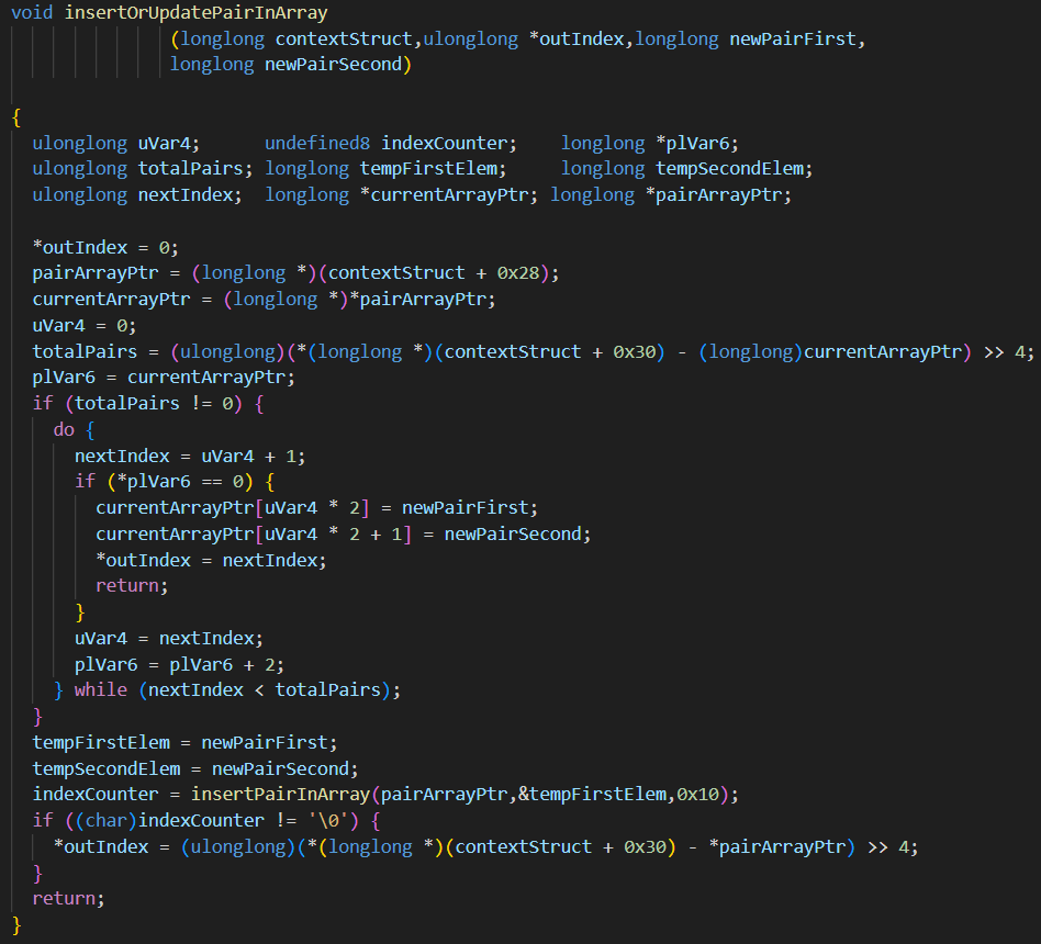 AI agent’s attempt at renaming all objects in the function