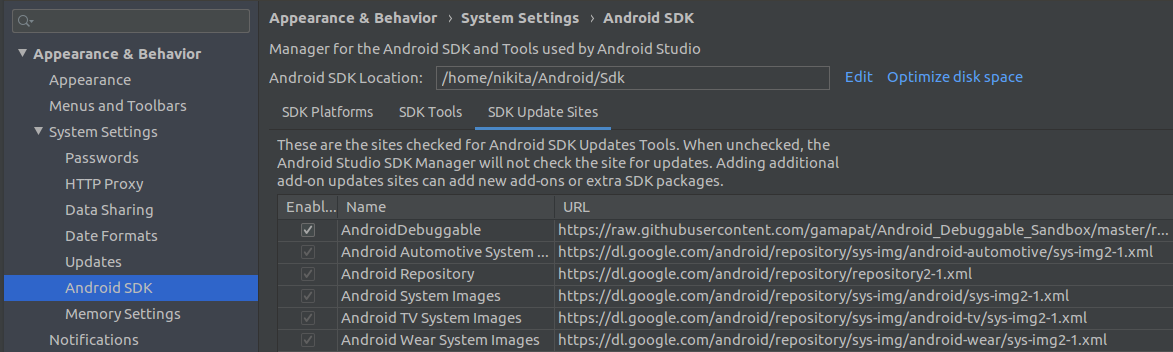 1 a new source displayed in android studio