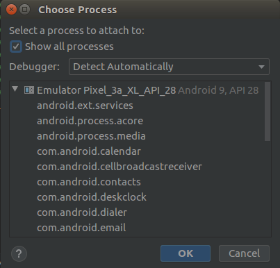 5 debugging system processes in the android operating system