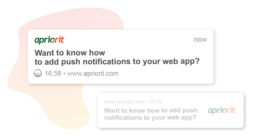 example of a push notification
