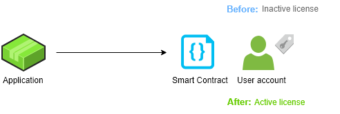 Token Activation in Smart Contract