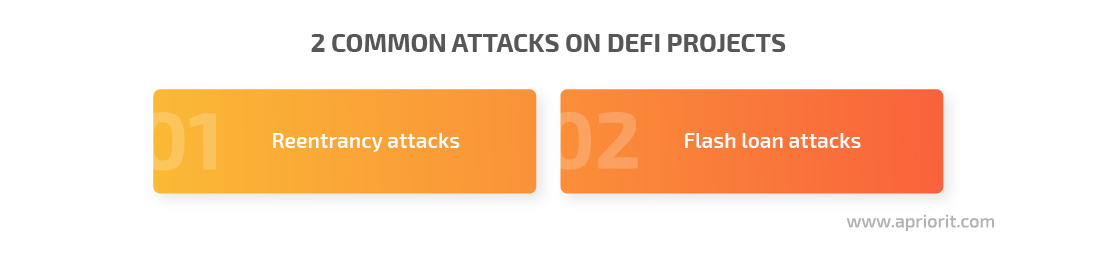 2 common attacks on defi projects