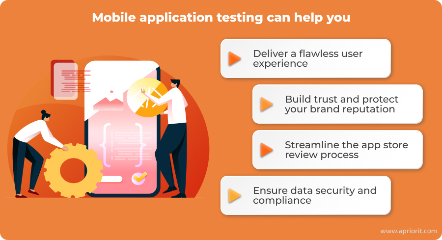 Mobile application testing can help you