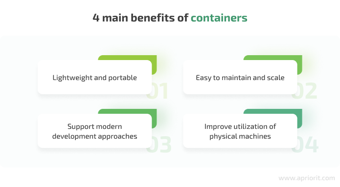 containers benefits