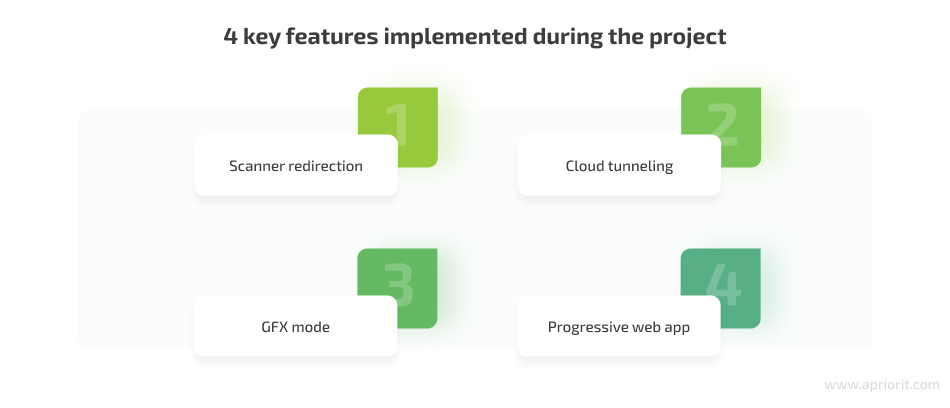 New features for a VDA platform