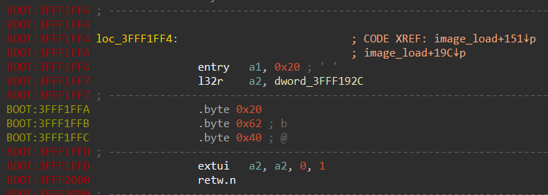 Creating code after skipping three bytes of the RER instruction