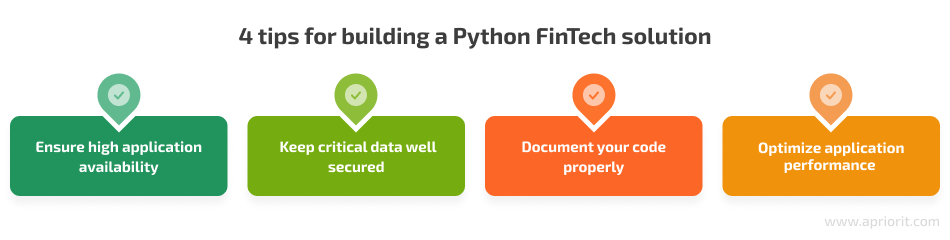 python tips for fintech software