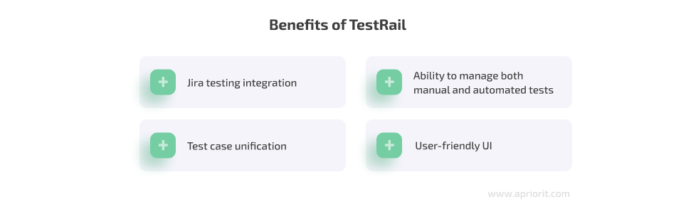 advantages of TestRail