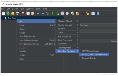 The HTTP(S) Test Script Recorder