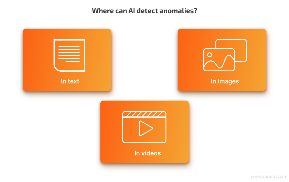 Where can AI detect anomalies?