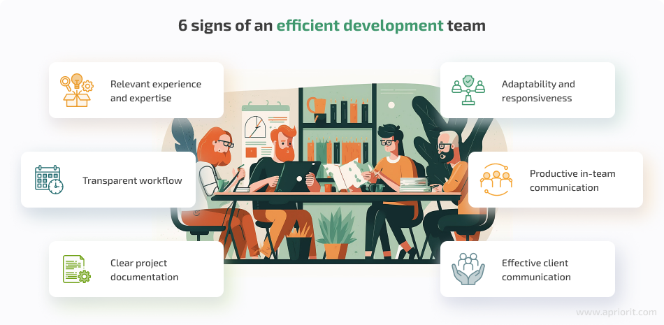 6 signs of an efficient development team