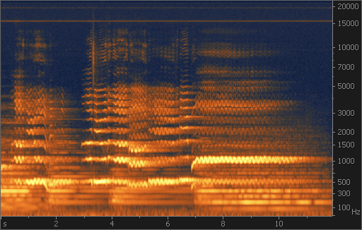 Example of what a spectrogram looks like