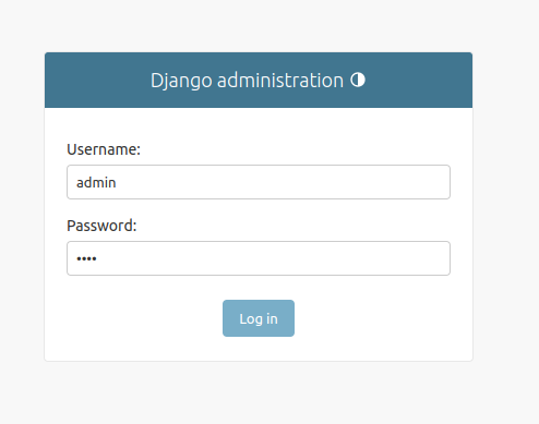 Login interface