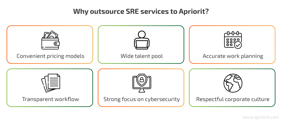 Why outsource SRE services to Apriorit?