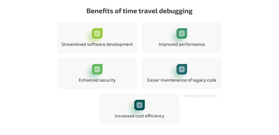 advantages of reverse debugging