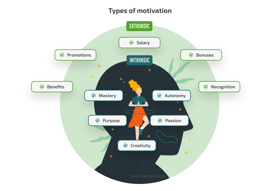 what are the types of motivation