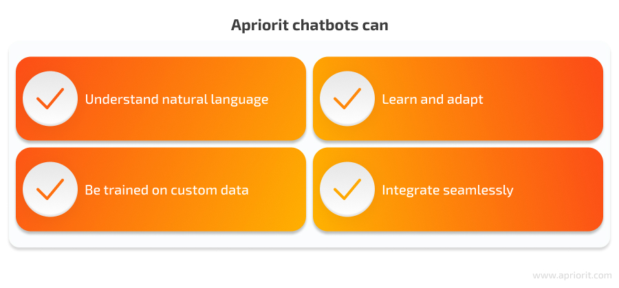 Apriorit chatbot development