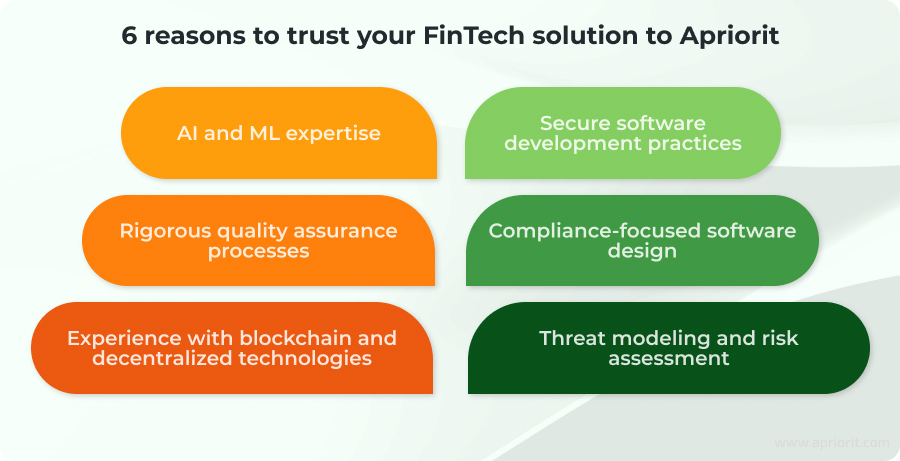 Why choose Apriorit for FinTech