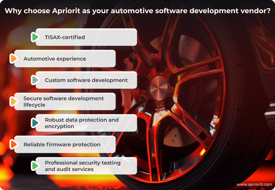 Why choose Apriorit as your automotive software development vendor