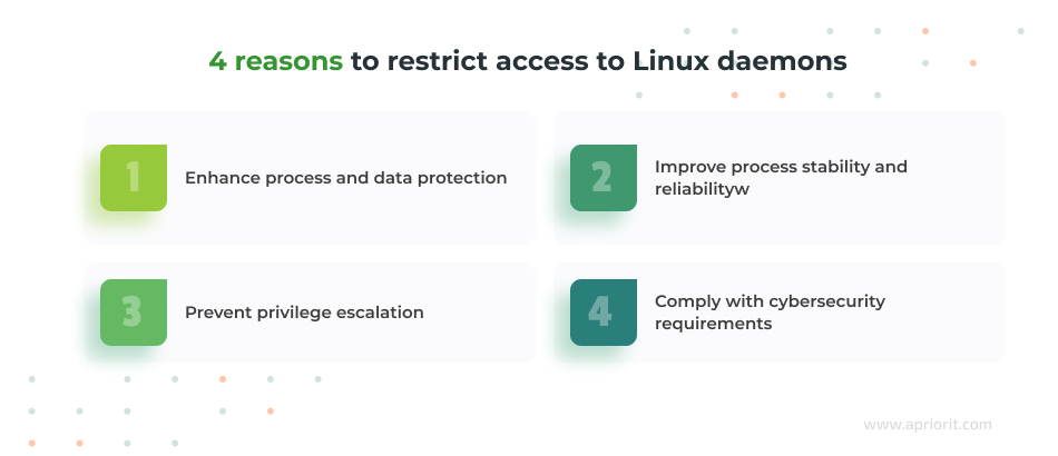 4 reasons to restrict access to Linux daemons